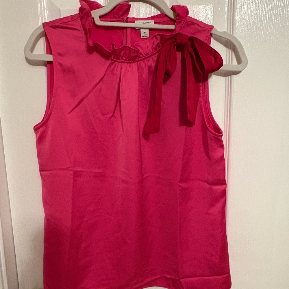 Elegant Pink Sleeveless Top